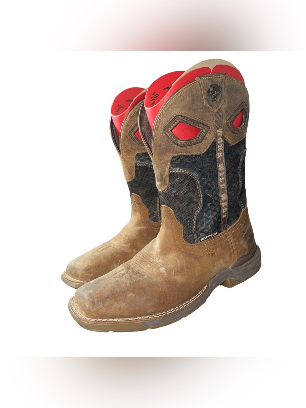 Phantom Rider Men's 11" Roper DH5376 Waterproof EH Boots Size 10 1/2 D